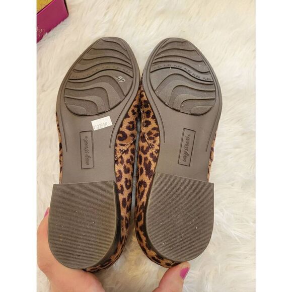 Easy Street Sz 8.5 Super Suede Leopard Peace Comfort Pumps 1 Inch Heel New in Bo - Picture 8 of 10